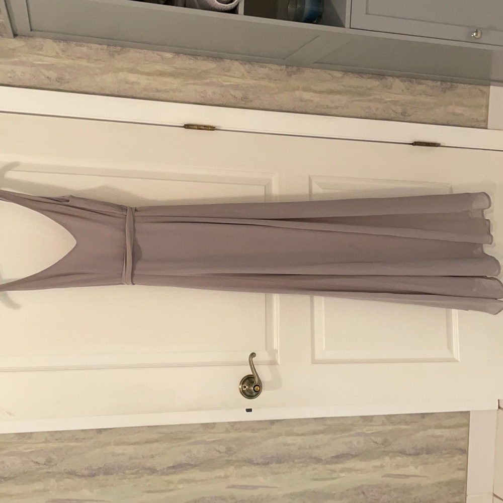SHOW ME YOUR MUMU Dove Grey bridesmaid dress